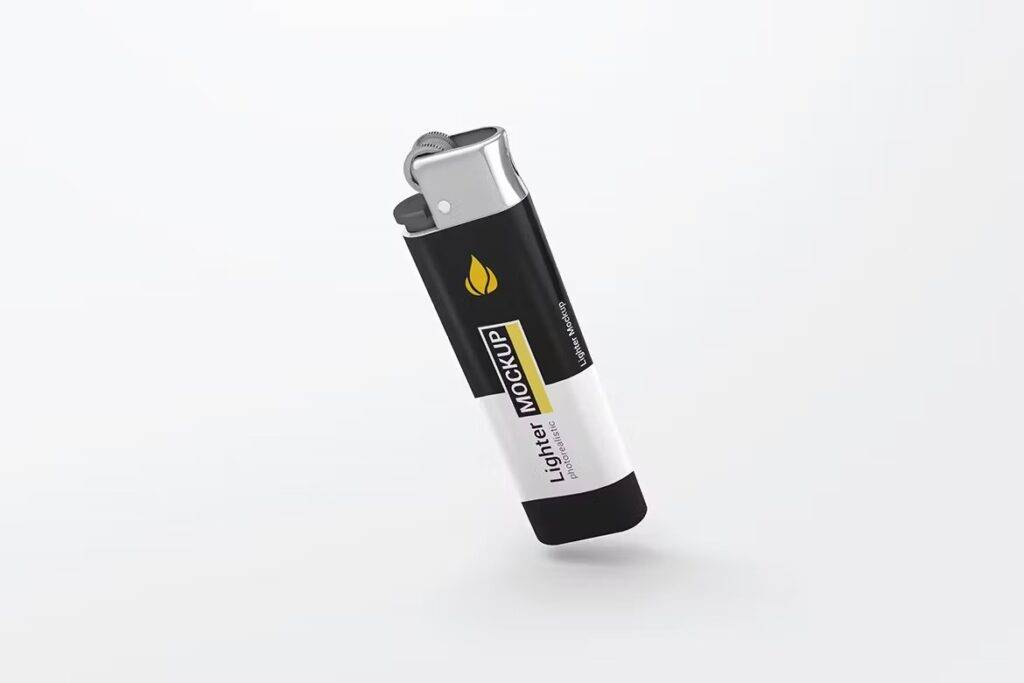 Lighter Mockup PSD Free