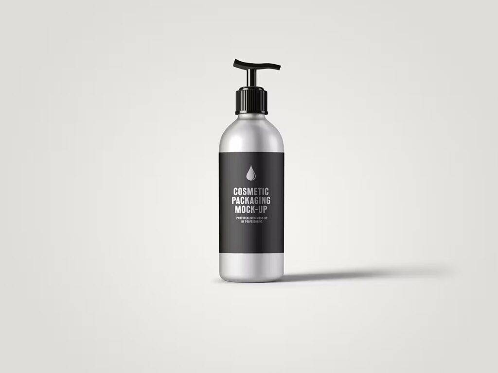 "cosmetic packaging mockups free"