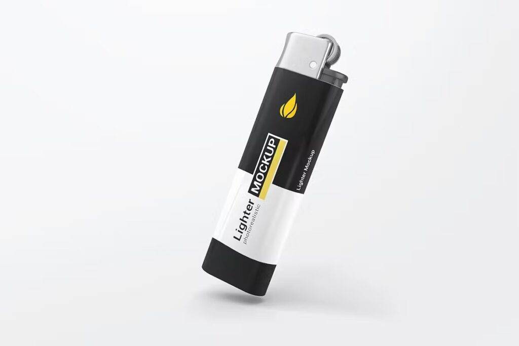 Lighter Mockup PSD Free