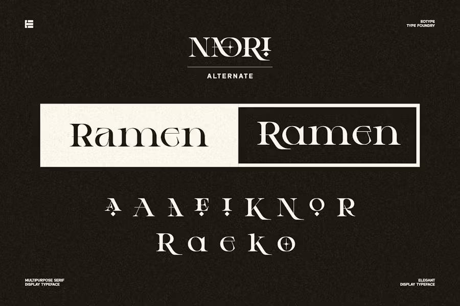 Best Naori Font