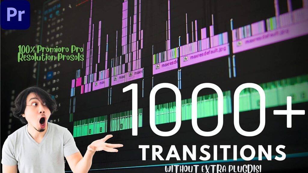 1000 Premiere Pro Transitions