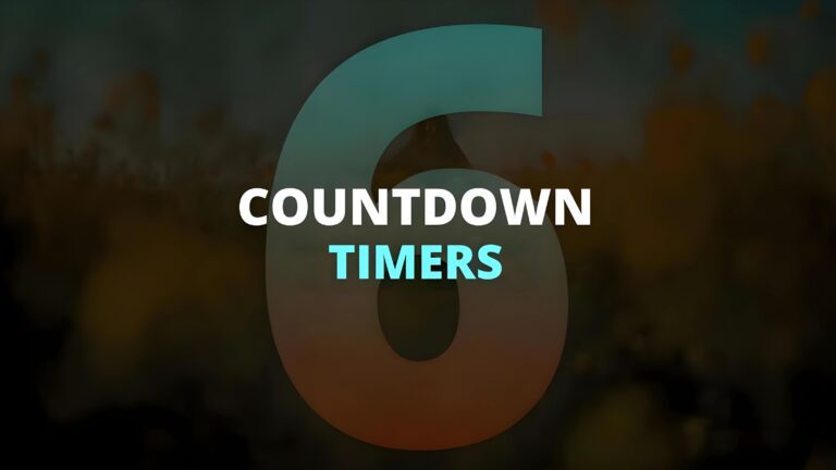 Countdown Timer Toolkit FCPX Template