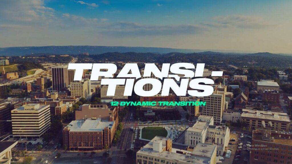 Dynamic Transitions, Broadcast Packages ft. blog & cinematic