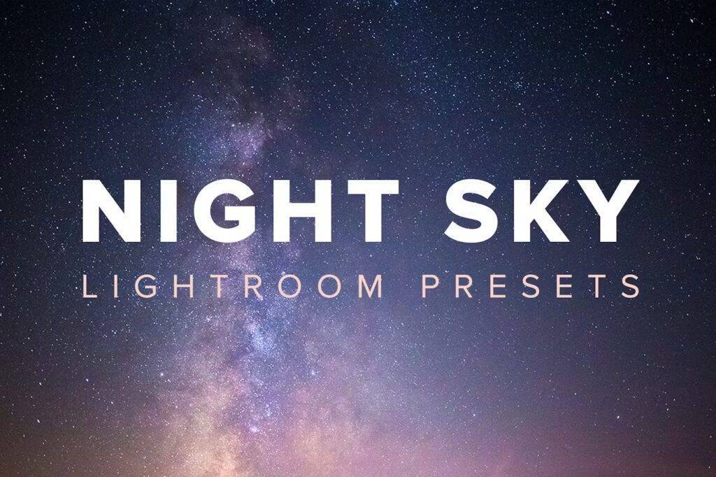 Night Sky Lightroom Presets Free
