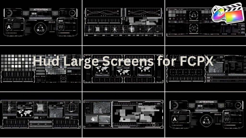 Hud Large Screens for FCPX