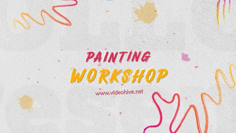 Painting Workshop Slideshow Premiere Pro