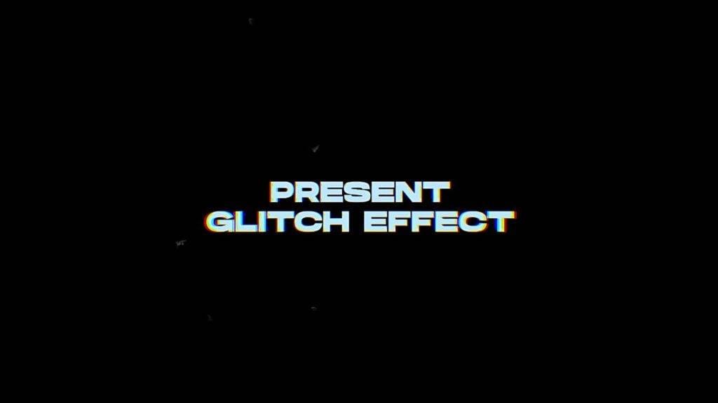 Glitch Titles, After Effects, Template, Free Download