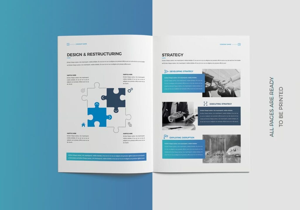 Brochure Template 24 Pages