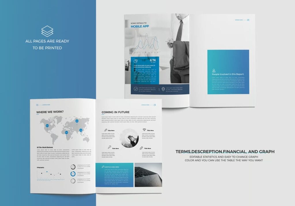 Brochure Template 24 Pages