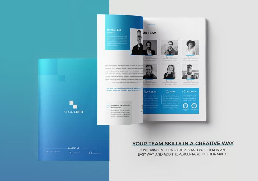 Brochure Template 24 Pages