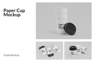 Paper Cup Mockup