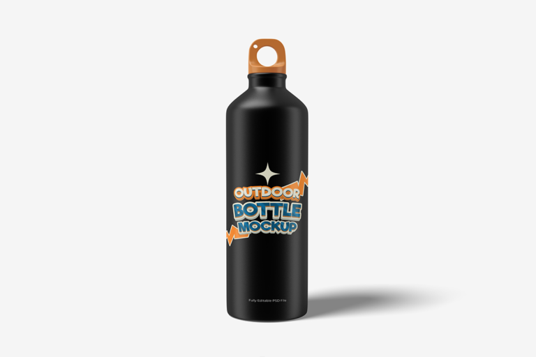 Water Bottle Mockup