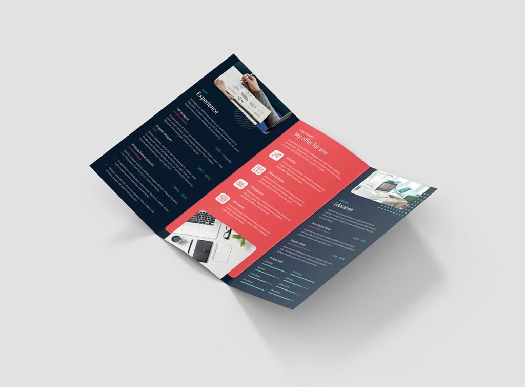 Resume Brochure Template