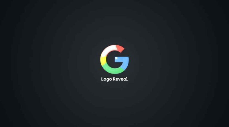 Logo Reveal free template