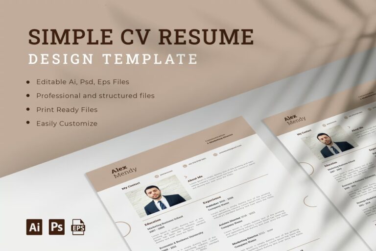 Design Resume Template